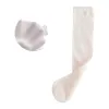 Pink pure cotton mid-calf socks are versatile and casual for women. They are comfortable, breathable and won't come off the heel Item Picture